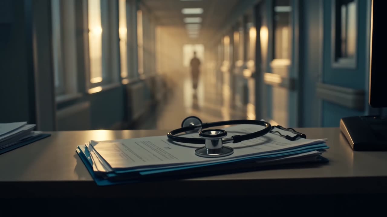 Hospital corridor